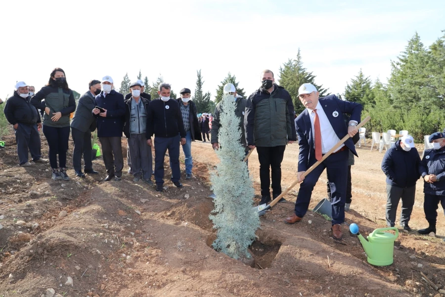 SARUHANLI’DA11 KASIM MİLLİ AĞAÇLANDIRMA GÜNÜ KAPSAMINDA FİDAN DİKME ETKİNLİĞİ GERÇEKLEŞTİRİLDİ