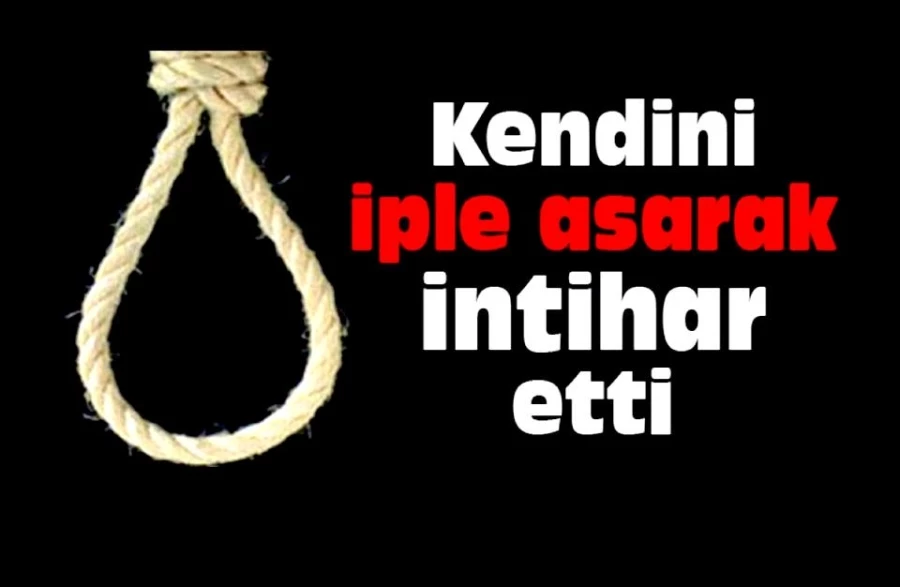 Genç Adam Kendini İple Asarak İntihar etti