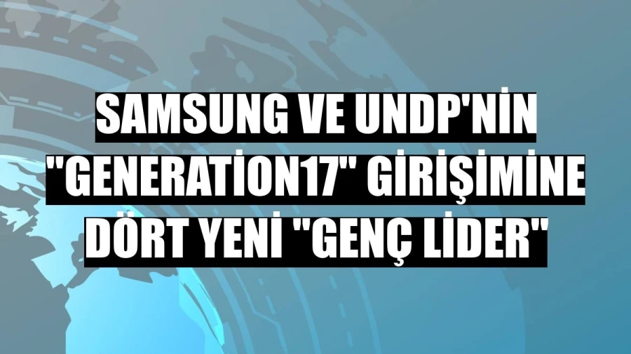 Samsung ve UNDP
