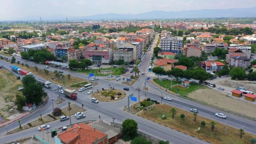 Saruhanlı Kavşağında Peyzaj Düzenlemesi