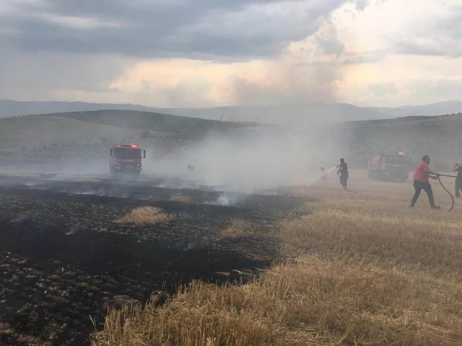 İtfaiye 6 Aylık Verileri Paylaştı, Anız ve Ot Yangınına Karşı Uyardı