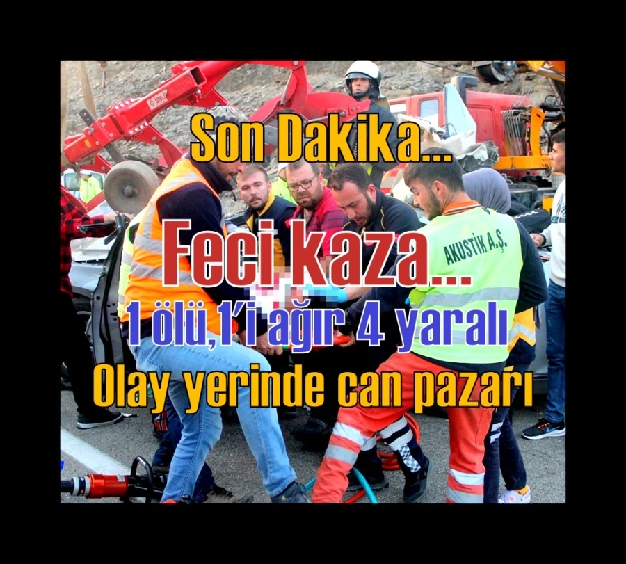 Feci kaza... 1 Ölü, 1