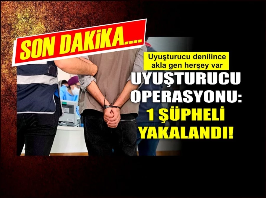 İşyerine uyuşturucu operasyonu