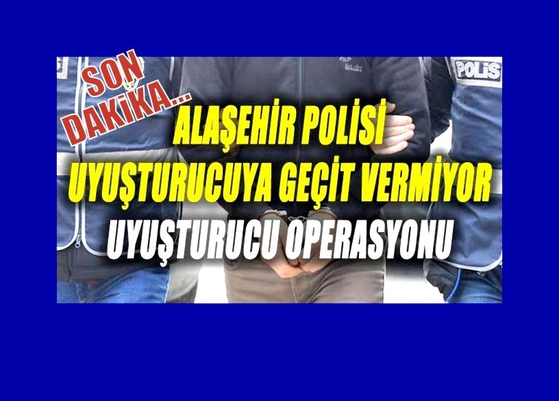 Polisten uyuşturucu operasyonu: 1 Tutuklama