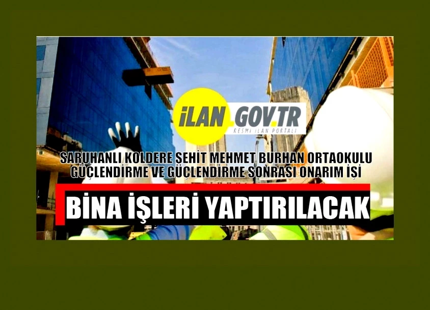 BBİNA İŞLERİ YAPTIRILACAK