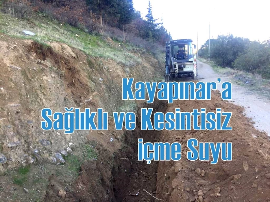 Kayapınar’a Sağlıklı ve Kesintisiz İçme Suyu