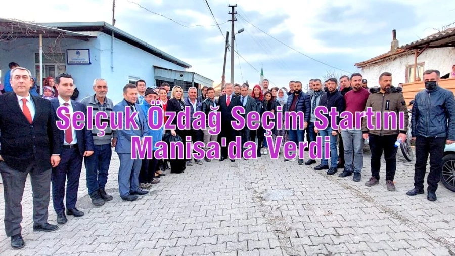 Manisa’da Selçuk Özdağ ile Gelecek Rüzgârı