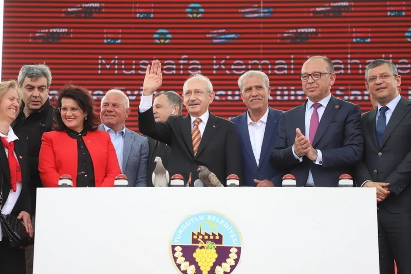 CHP Genel Başkanı Kılıçdaroğlu Taziye Evi ve Çocuk Kültür Sanat Merkezinin Temelini Attı