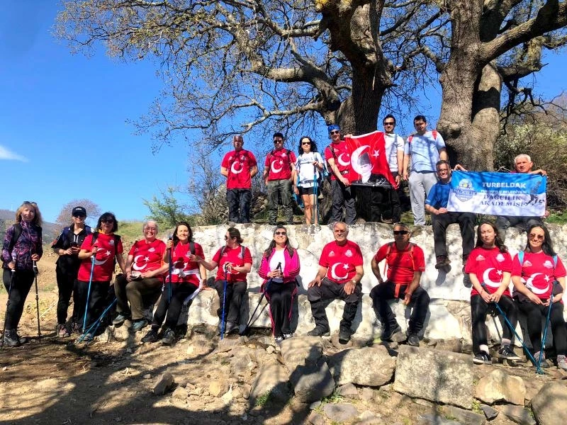 TURBELDAK Türkmen Şelalesinde Yürüyüşünü Gerçekleştirdi