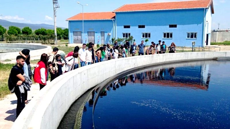 Öğrenciler Çevre Dostu Tesisi İnceledi