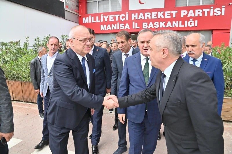Başkan Ergün, MHP’nin Bayramlaşmasında Partililerle Buluştu