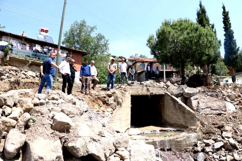 Yaşanan Sel Sonrası MASKİ’den Demirciköy’de Kontroller Yapıldı