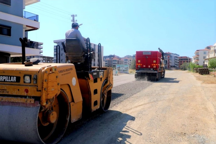 Turgutlu Belediyesinden 20 bin m2’lik Asfalt Çalışması