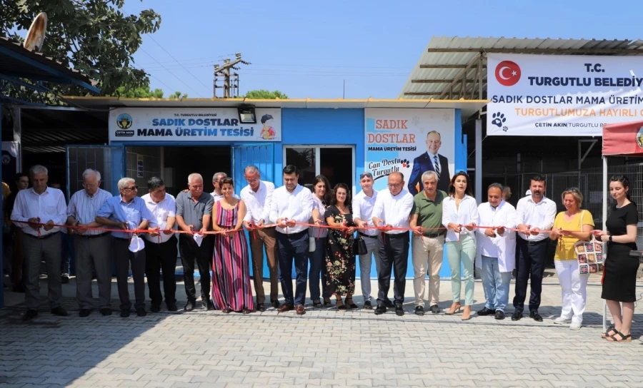 Turgutlu Belediyesinden Manisa’da Bir İlk: Sadık Dostlar Mama Üretim Tesisi’nin Açılışı Yapıldı