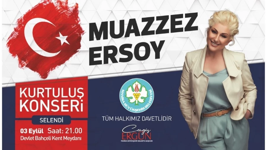 Selendi, Muazzez Ersoy İle Coşacak