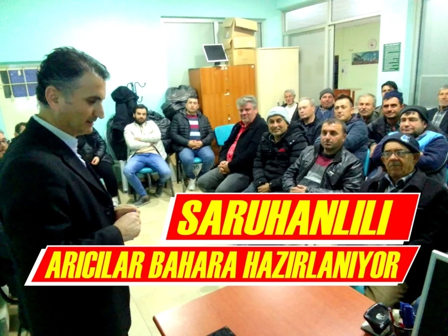 Saruhanlılı Arıcılara Bahara Hazırlık Eğitimi