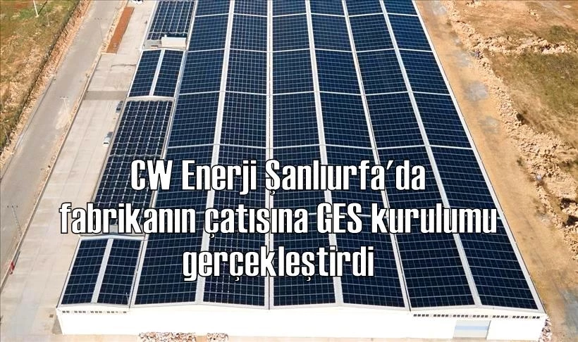 CW Enerji Şanlıurfa