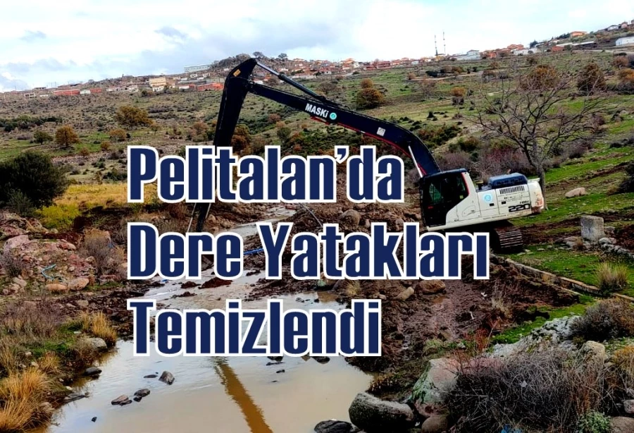 elitalan’da Dere Yatakları Temizlendi