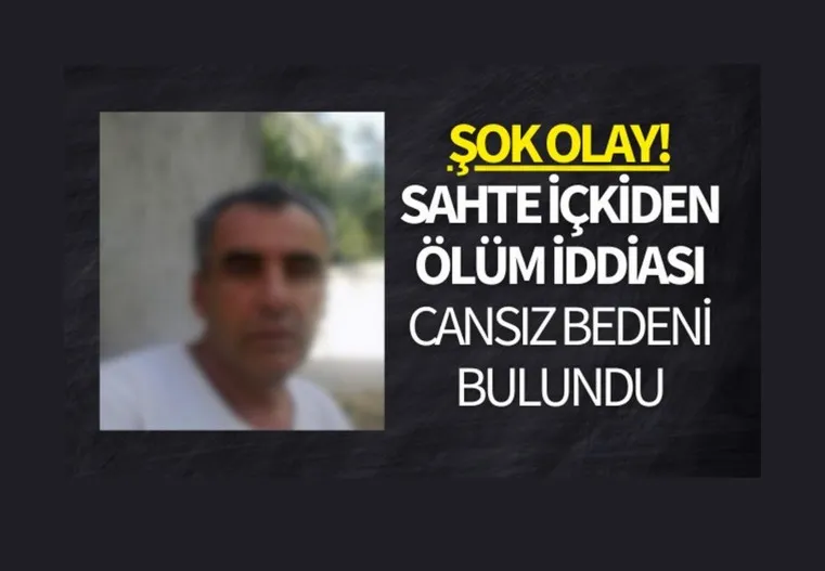 Sahte içkiden ölüm iddiası