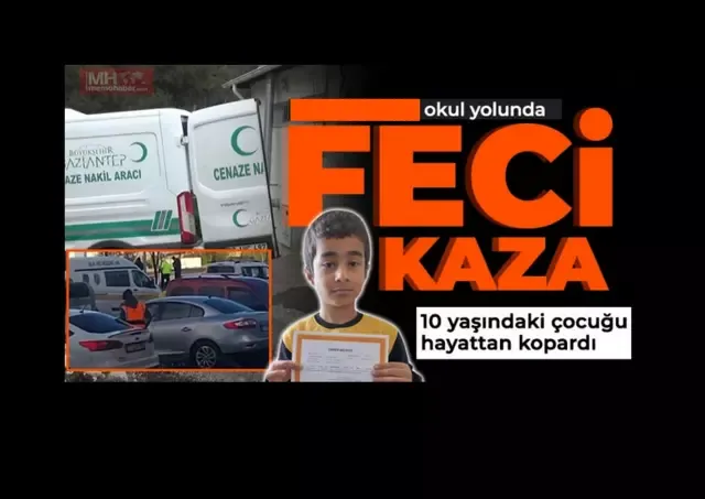 Okula giderken otomobilin çarptığı Buğrahan hayatını kaybetti