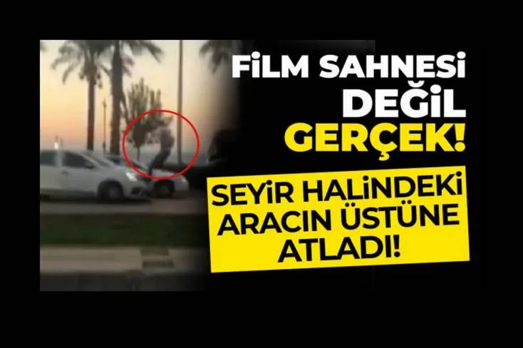 Film sahnesi değil gerçek: 