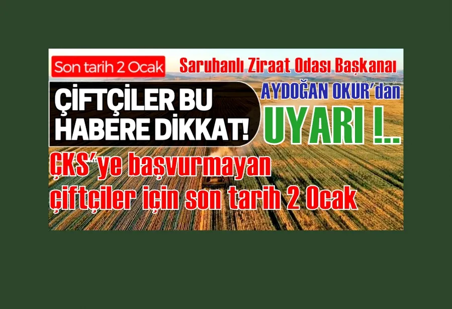 Başkan Okurda Uyarı! “ÇKS