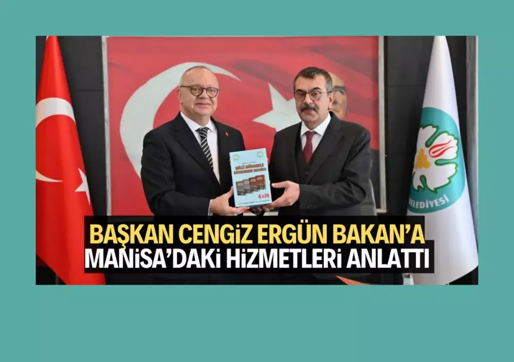 Başkan Ergün, Milli Eğitim Bakanı Tekin’e projeleri anlattı