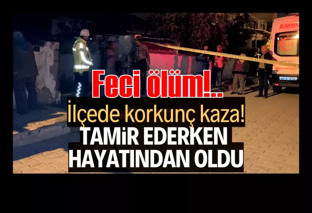 Tamir etmeye çalıştığı sundurmanın altında hayatını kaybetti