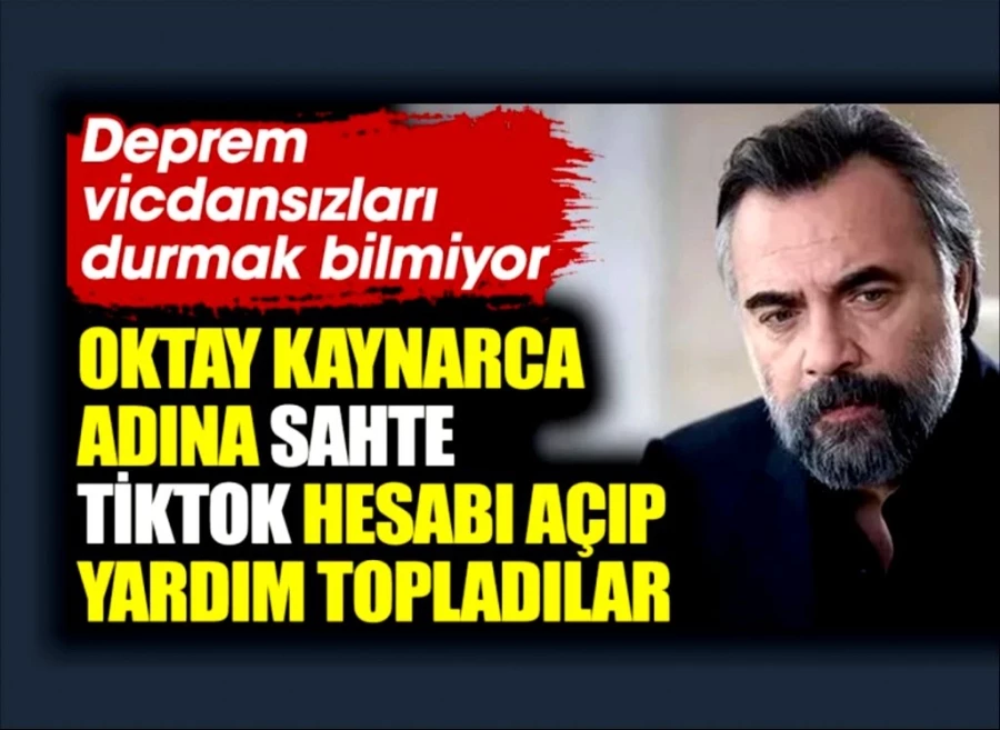 Adına sahte hesap açılıp para toplandığını gören Oktay Kaynarca ateş püskürdü: Şerefsiz