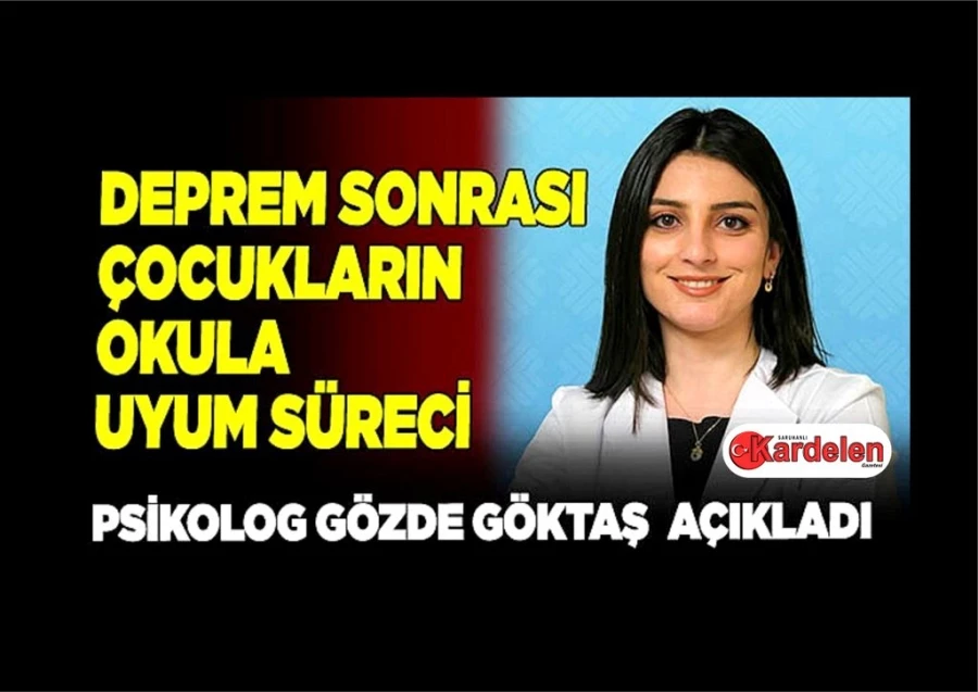 Deprem sonrası çocukların okula uyum süreci için 5 öneri