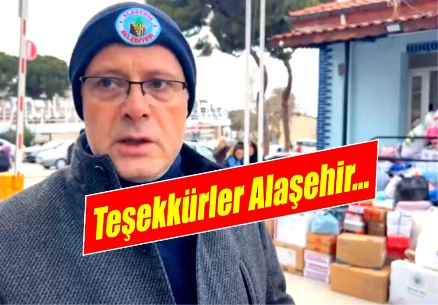 TEŞEKKÜRLER ALAŞEHİR