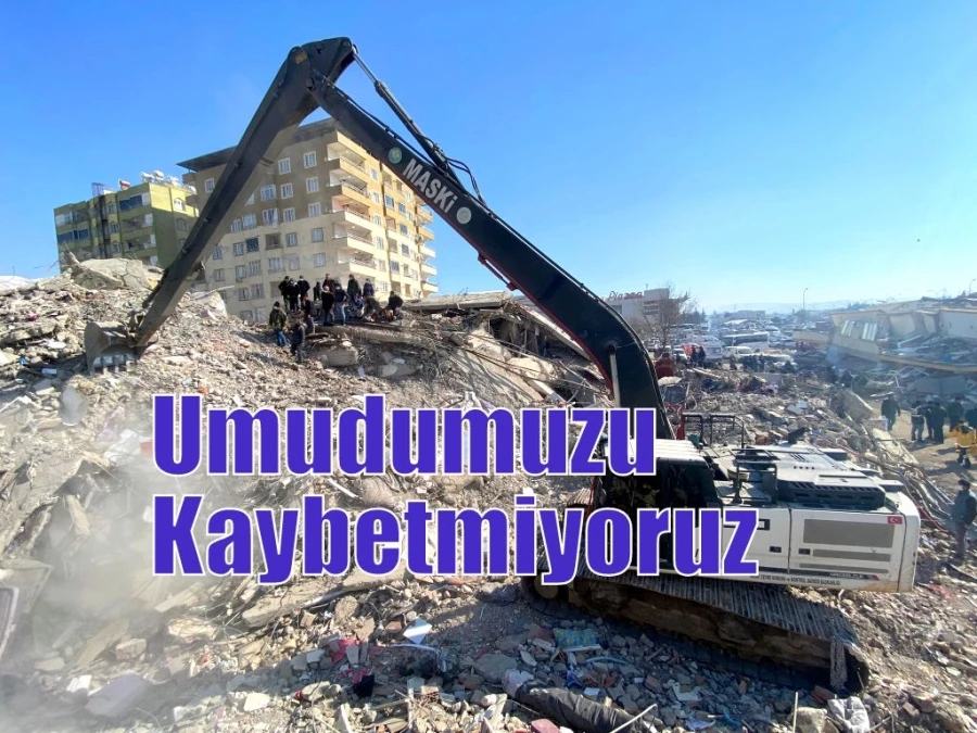 Umudumuzu Kaybetmiyoruz