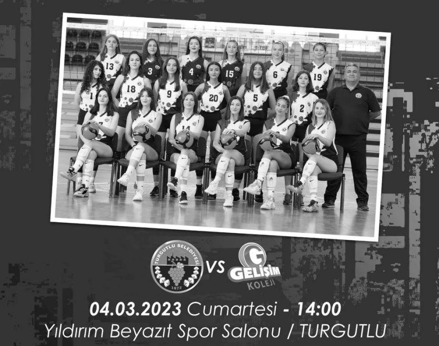 Turgutlu Belediyesi Kadın Voleybol Takımı Ligin Son Maçına Çıkıyor