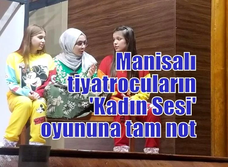 Manisalı tiyatrocuların 