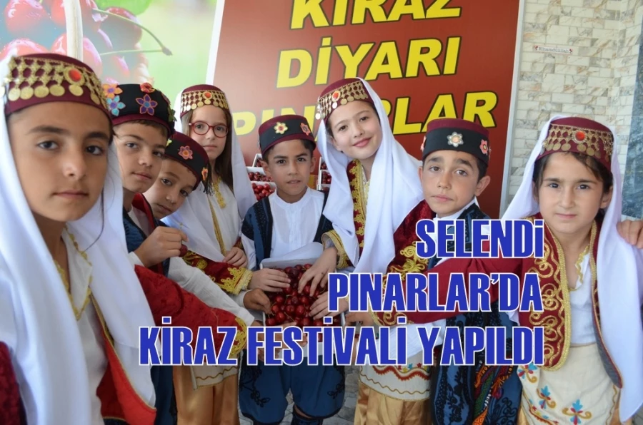 SELENDİ PINARLAR’DA KİRAZ FESTİVALİ YAPILDI