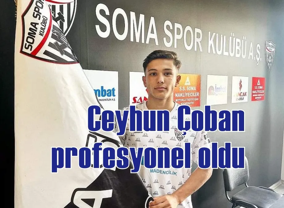 Ceyhun Çoban profesyonel oldu