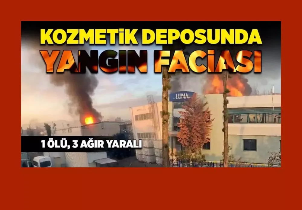 Yangın faciası: 1 ölü, 3 ağır yaralı