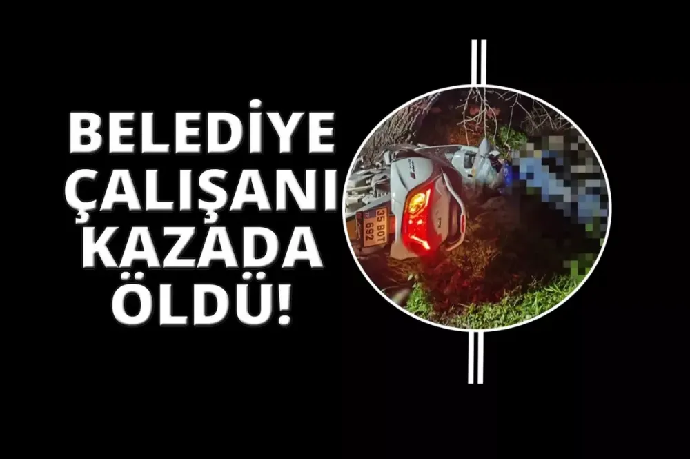 Belediye çalışanı motosiklet kazasında can verdi