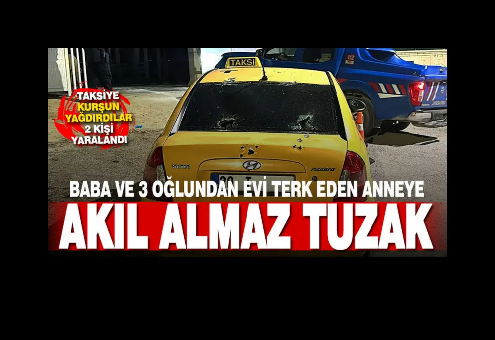 Baba ve 3 oğlundan evi terk eden anneye tuzak