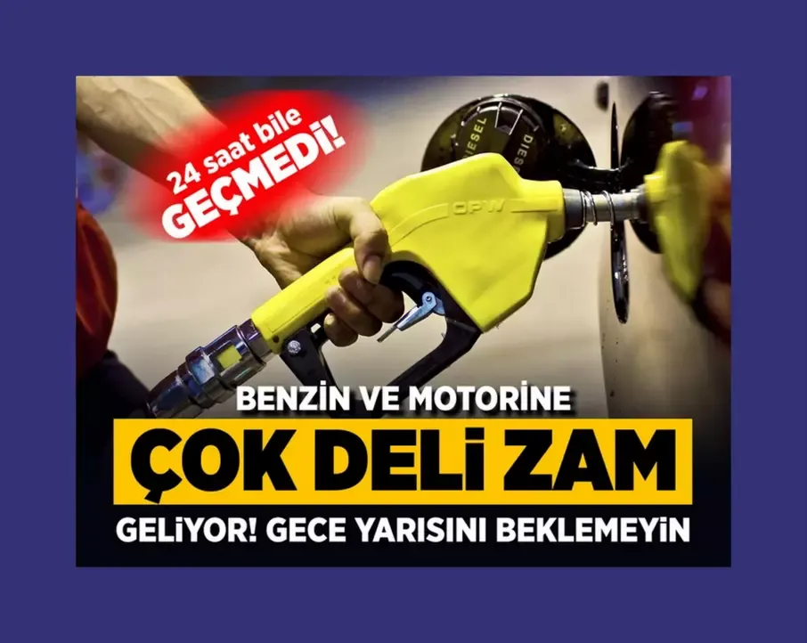 Motorin ve benzine çok kallavi zam! Motorine 1 lira 40 kuruş, benzine 2 TL zam! 30 Ocak 2023 akaryakıt fiyatları...