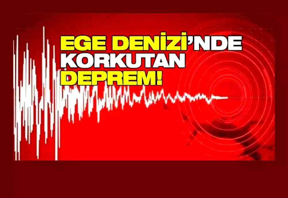 Ege Denizi’nde 4.2 büyüklüğünde deprem oldu