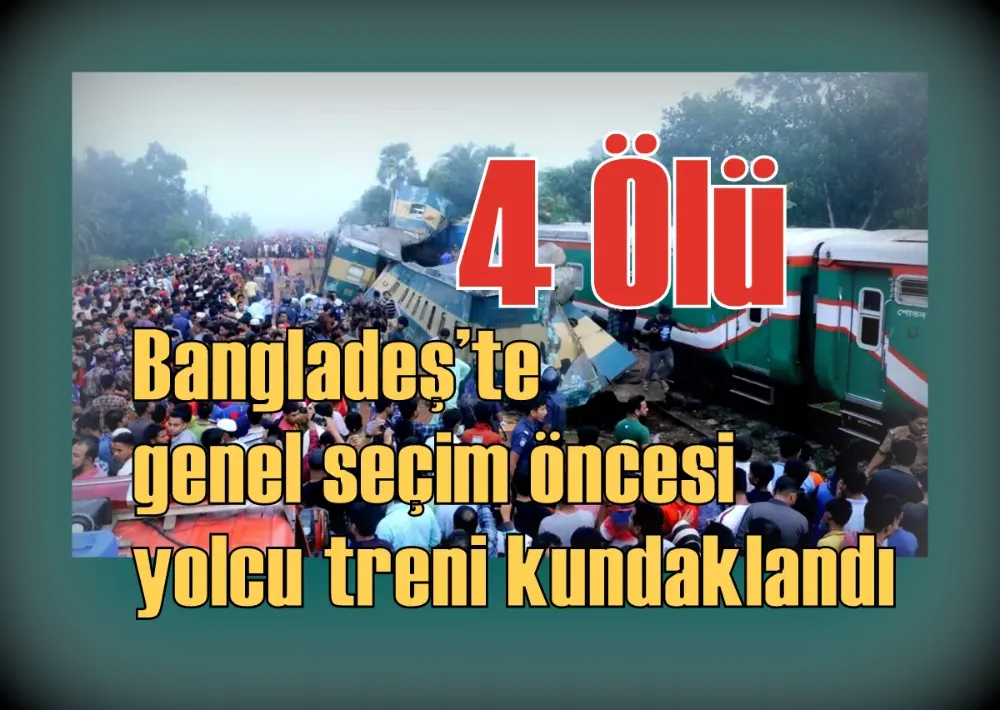 Bangladeş’te genel seçim öncesi yolcu treni kundaklandı: 4 ölü