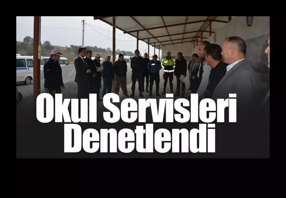 Manisa’da işçi servisleri denetlendi