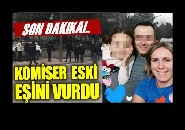 Bir kadın cinayeti daha! Komiser eski eşini tabancayla öldürdü