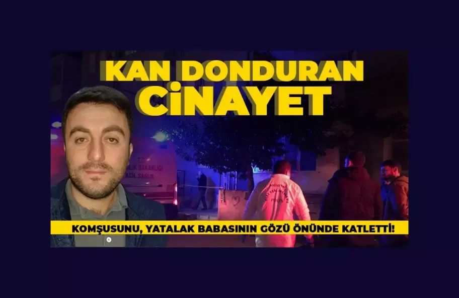 Sesten rahatsız olan kişi, komşusunu silahla vurarak öldürdü