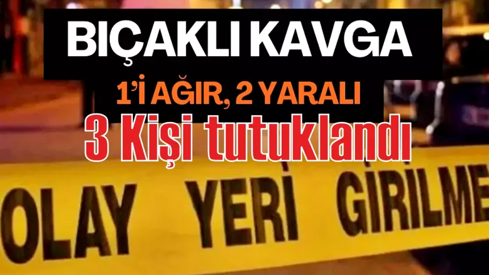 Salihli’de çıkan bıçaklı kavgada 2 kişi yaralandı, 3 şüpheli tutuklandı