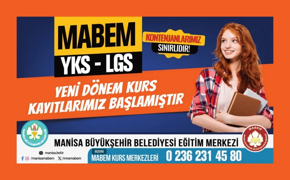 MABEM’DE YENİ DÖNEM KURS KAYITLARI BAŞLADI