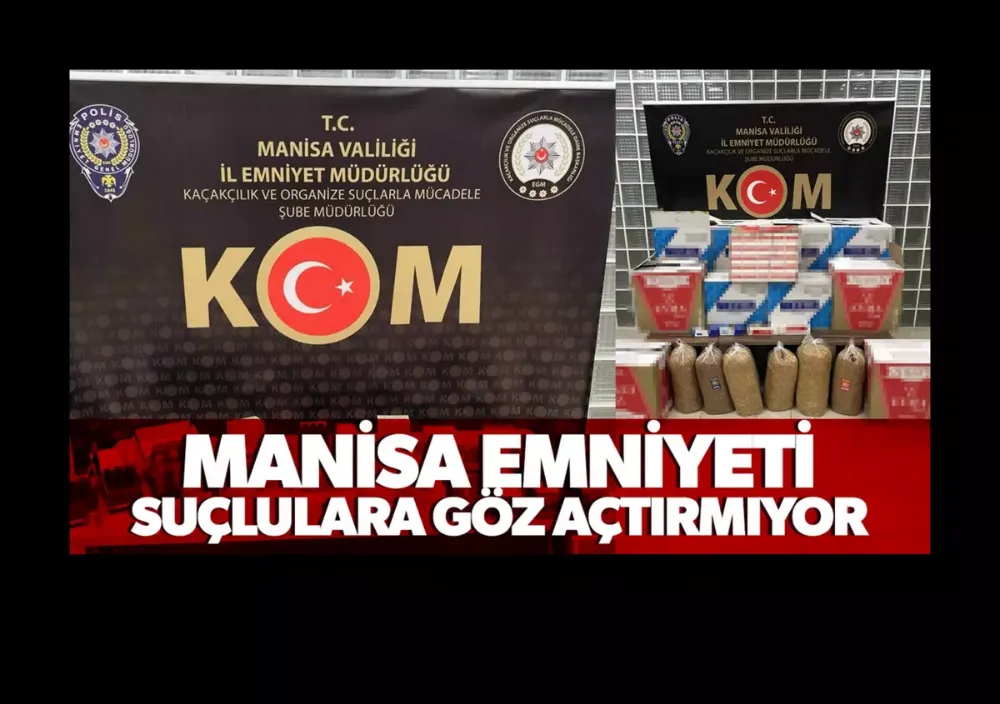 Manisa emniyeti suçlulara göz açtırmıyor