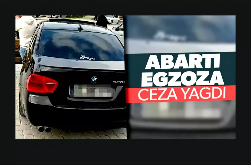 Manisa’da abartı egzoza ceza yağdı