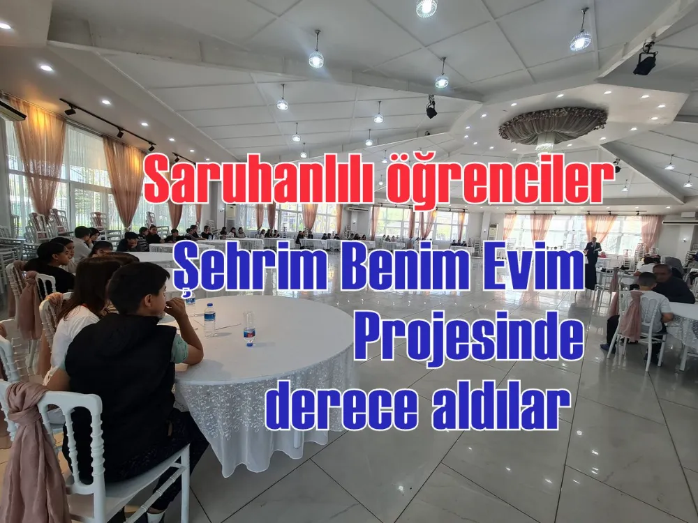 Şehrim Benim Evim Projesinde derece aldılar 